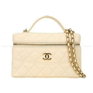 2025�N�N���[�Y�R���N�V���� CHANEL �V���l�� �`�F�[�� �}�g���b�Z �R�R�}�[�N �o�j�e�B ���C�g�x�[�W�� �O���C���h�J�[�t(�L���r�A�X�L��) AP4407 �V�����_�[�o�b�O �V�i(2025 Cruise Collection Chain Ma