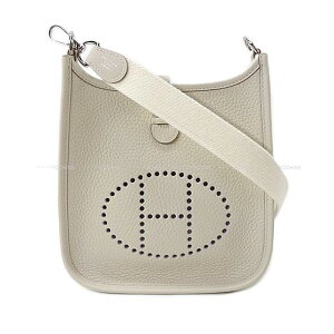 【ご褒美に★】HERMES エルメス ショルダーバッグ ミニ エブリン エヴリン 16 TPM クレ トリヨン シルバー金具 新品 (HERMES Everlyne 16 TPM Shoulder Bag Craie Taurillon Clemence SHW[Brand new][Authentic])【あす楽対応】#yochika