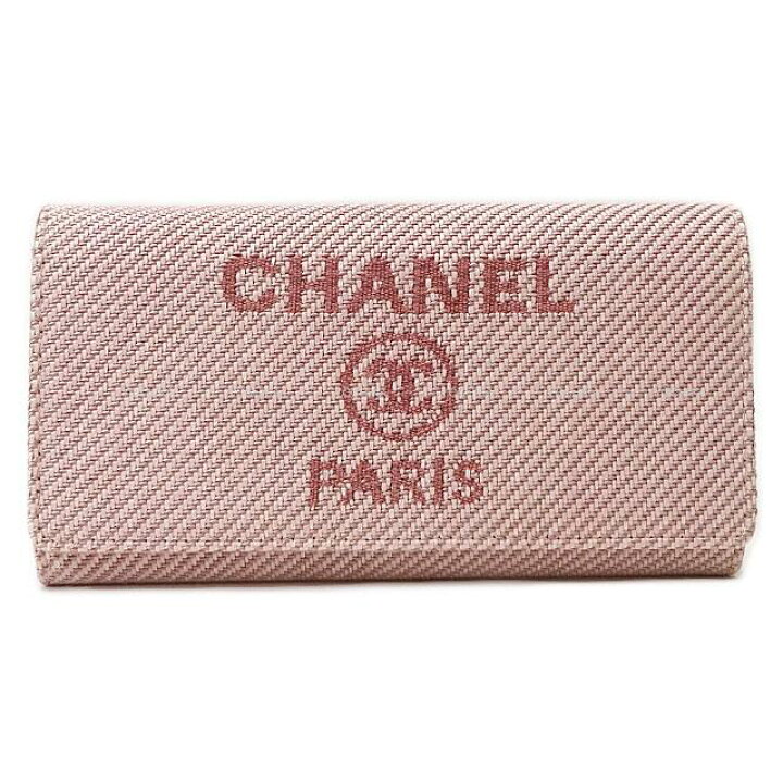 楽天市場】【ご褒美に☆】CHANEL シャネル ドーヴィル ファスナー付 