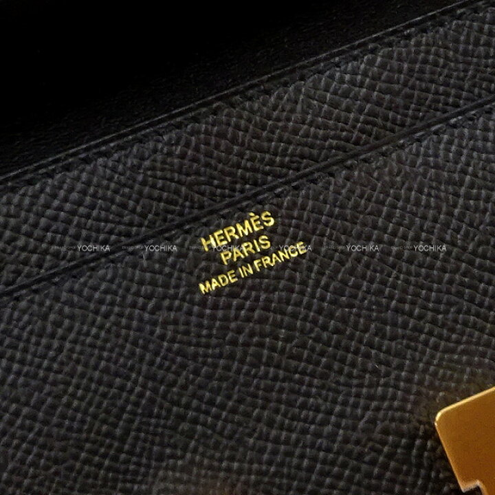 楽天市場】HERMES エルメス コンスタンスロング トゥーゴー 黒 