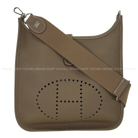 HERMES エルメス エヴリン(エブリン) 29 PM エトープ (エトゥープ) トリヨンクレマンス シルバー金具 ショルダーバッグ G刻印 新品未使用(HERMES Evelyne 29 PM Etoupe Taurillon Clemence Silver HW Shoulder bag[EXCELLENT][Authentic])