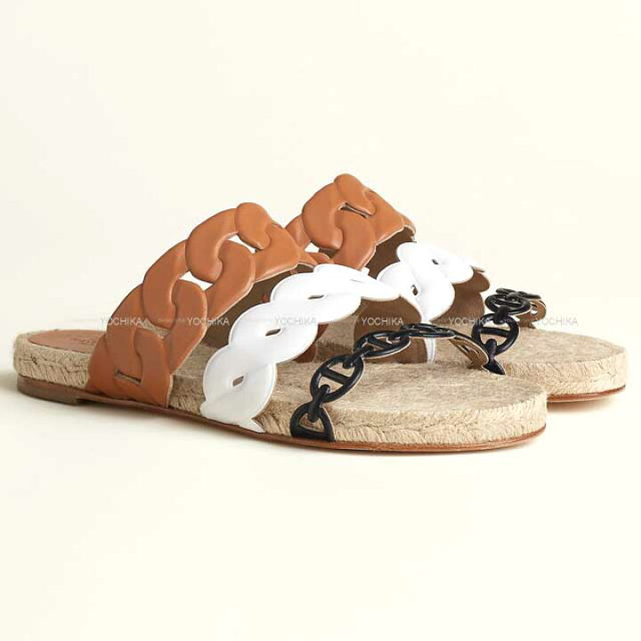 楽天市場】2023年 春夏 HERMES エルメス グウェン エスパドリーユ #38  