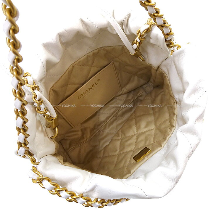 楽天市場】CHANEL シャネル シャネル 22 ミニ マトラッセ メダル 