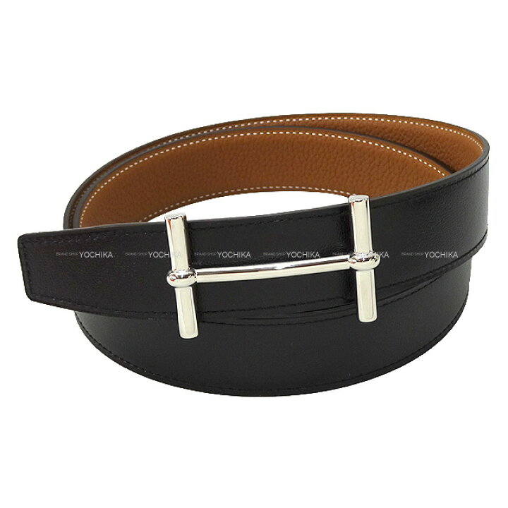 楽天市場】HERMES エルメス Hダンクル 32 #95 黒 (ブラック)/ゴールド  