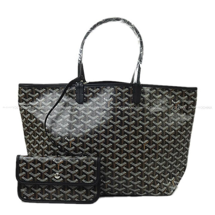 楽天市場】GOYARD ゴヤール サンルイ PM 黒 (ブラック) PVC 