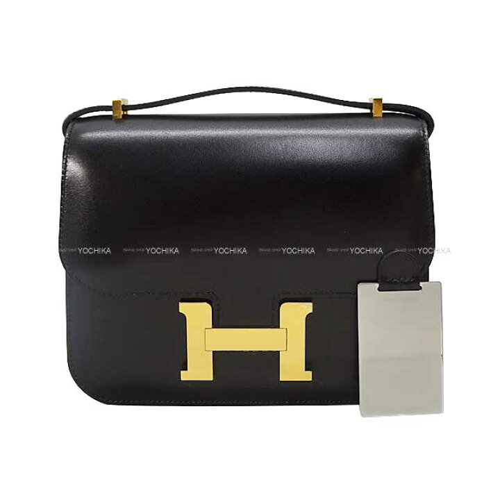 楽天市場】HERMES エルメス コンスタンス3 ミニ 18 ミロワール 黒 
