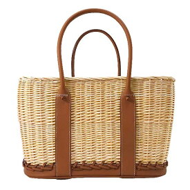 HERMES エルメス ガーデンパーティ 36 PM ピクニック ゴールド 籐/スイフト トートバッグ B刻印 新品(HERMES Garden Party 36 PM Picnic Gold Wicker/Swift tote bag[BRAND NEW][Authentic])【あす楽対応】#よちか