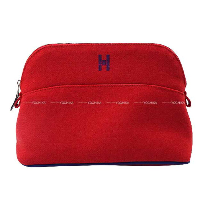 楽天市場】HERMES エルメス ボリードポーチ MM マイヨン ヴァーグ  