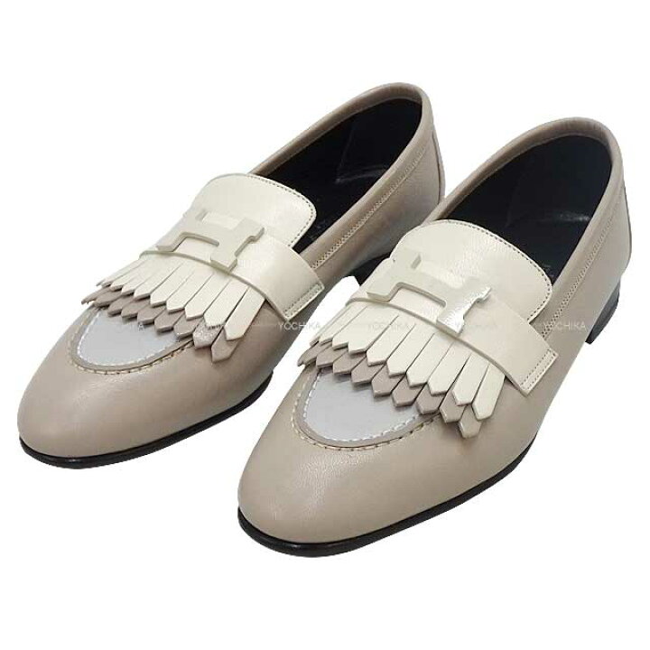 楽天市場】HERMES エルメス フリンジ モカシン ロワイヤル #35.5 