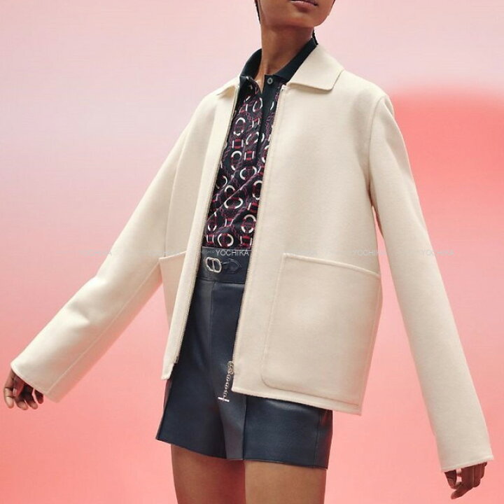 楽天市場】HERMES エルメス シェーヌダンクル ジップアップ ハーフ  