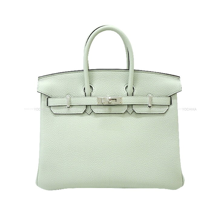 楽天市場】HERMES エルメス バーキン25 グリネヴェ トゴ シルバー金具 