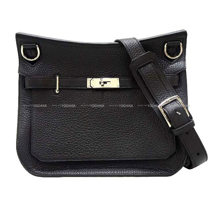楽天市場】HERMES エルメス ジプシエール28 黒 (ブラック) トリヨン 