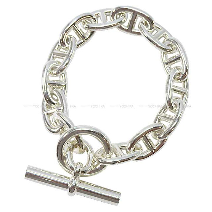 楽天市場】HERMES エルメス シェーヌダンクル TGM 13コマ シルバー 