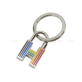 HERMES エルメス カデナ クイズ レインボー チャーム マルチカラー ラッカーメタル シルバー金具 キーリング 新品(HERMES Cadena Quizz Rainbow Charm Multicolor Lacquer metal Silver HW keyring(key holder)[BRAND NEW][Authentic])【あす楽対応】#よちか