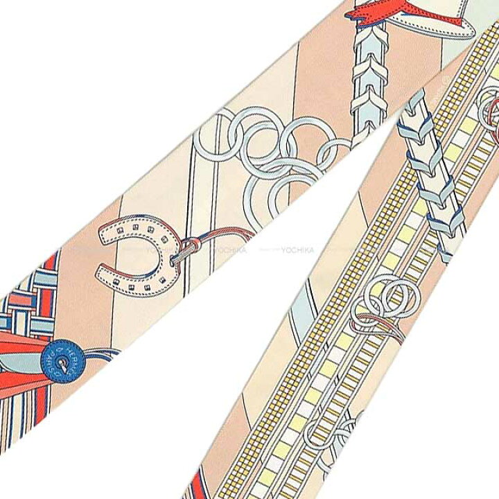 楽天市場】HERMES エルメス ツイリー 馬勒とチャーム ローズプードル 