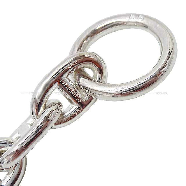 楽天市場】HERMES エルメス シェーヌダンクル MM 36コマ シルバー 