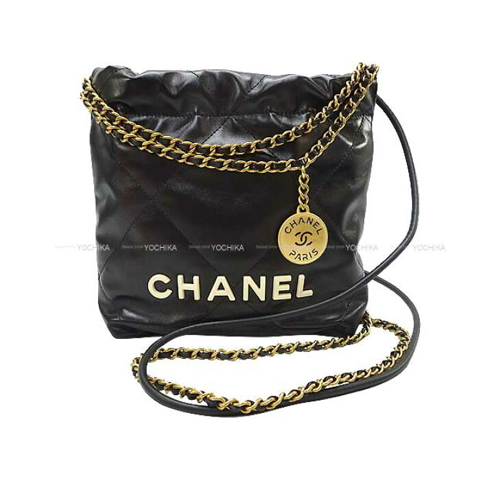 楽天市場】CHANEL シャネル シャネル 22 ミニ マトラッセ メダル  