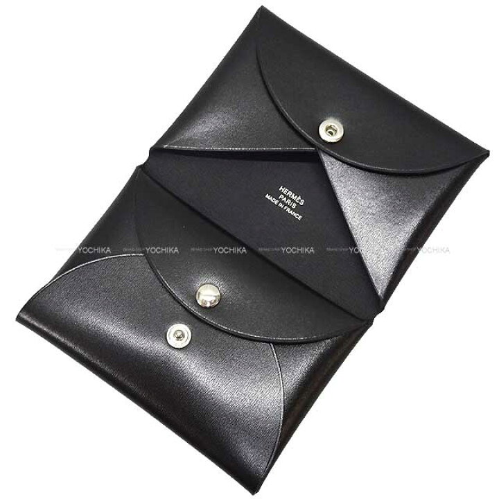 楽天市場】HERMES エルメス カルヴィ デュオ 黒 (ブラック) ボックス 