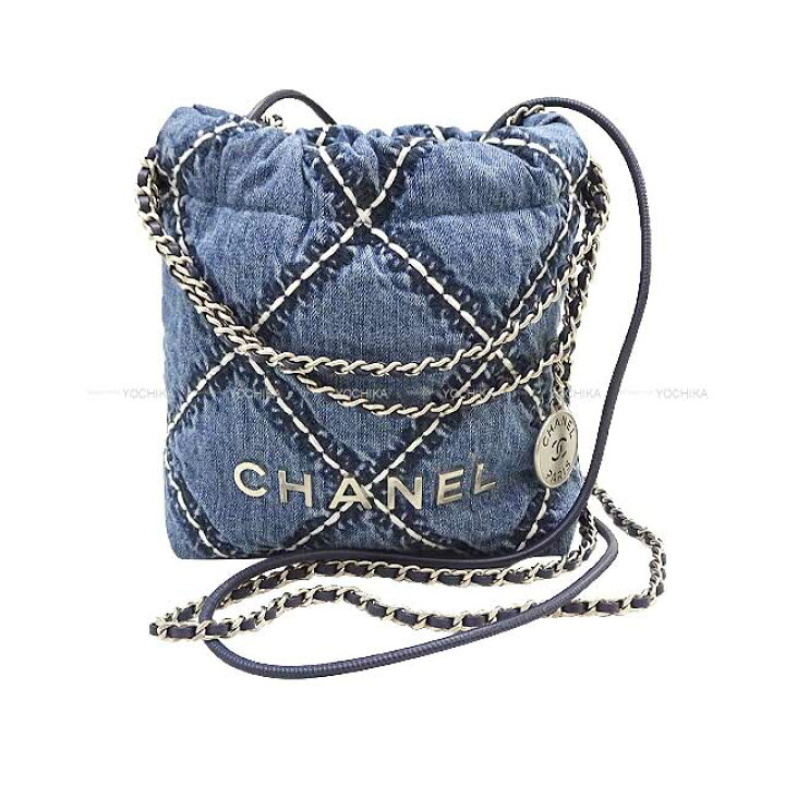 楽天市場】CHANEL シャネル シャネル22 ミニ ステッチ マトラッセ 