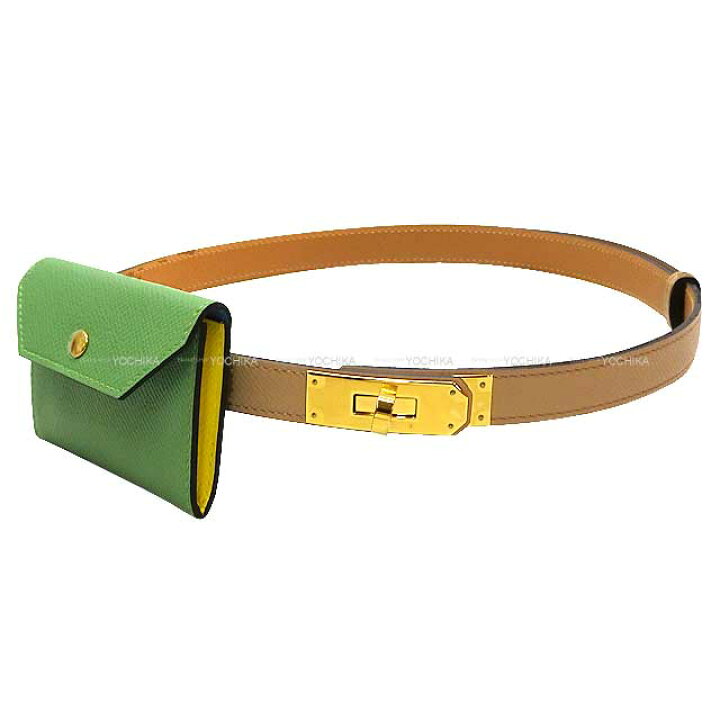 楽天市場】HERMES エルメス ケリーベルト ポケット マルチカラー 