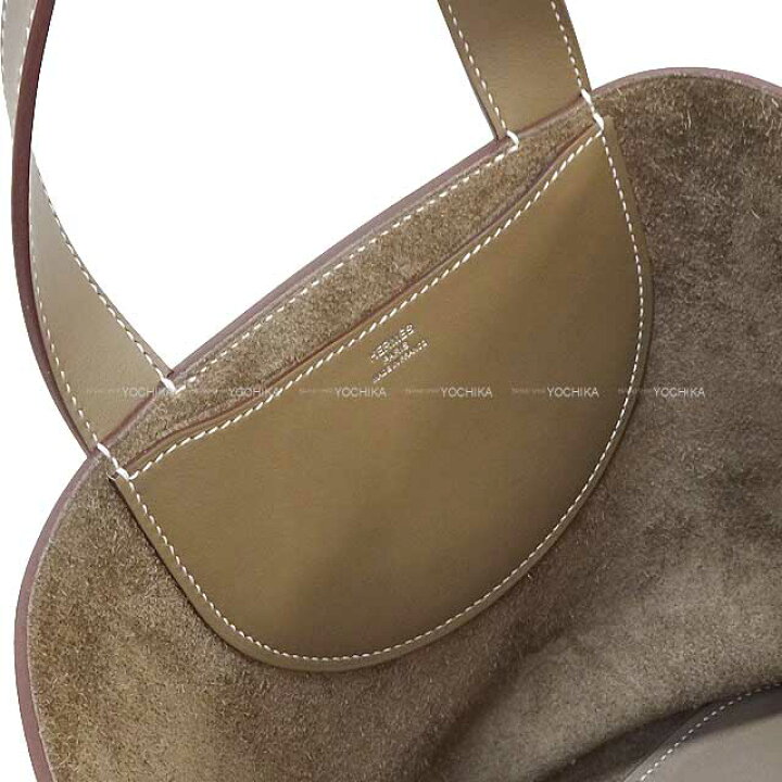 楽天市場】HERMES エルメス インザループ23 エトープ (エトゥープ 