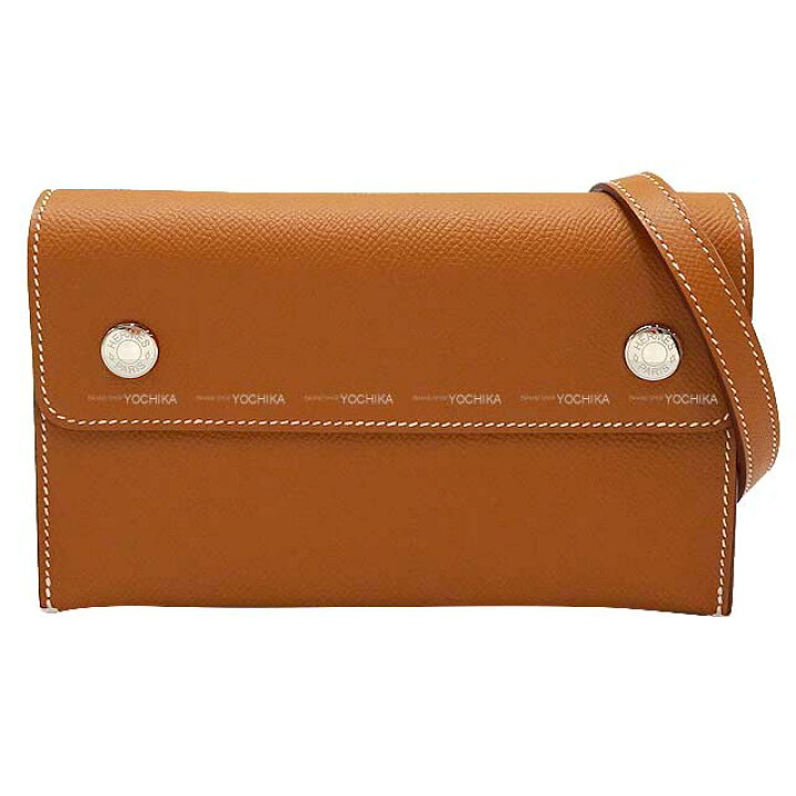 楽天市場】HERMES エルメス エルメスナップ トゥーゴー ゴールド  