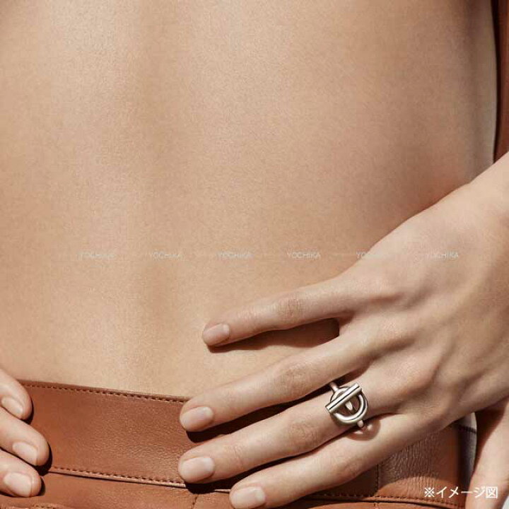 楽天市場】HERMES エルメス エシャペ #54 シルバー925 リング・指輪 