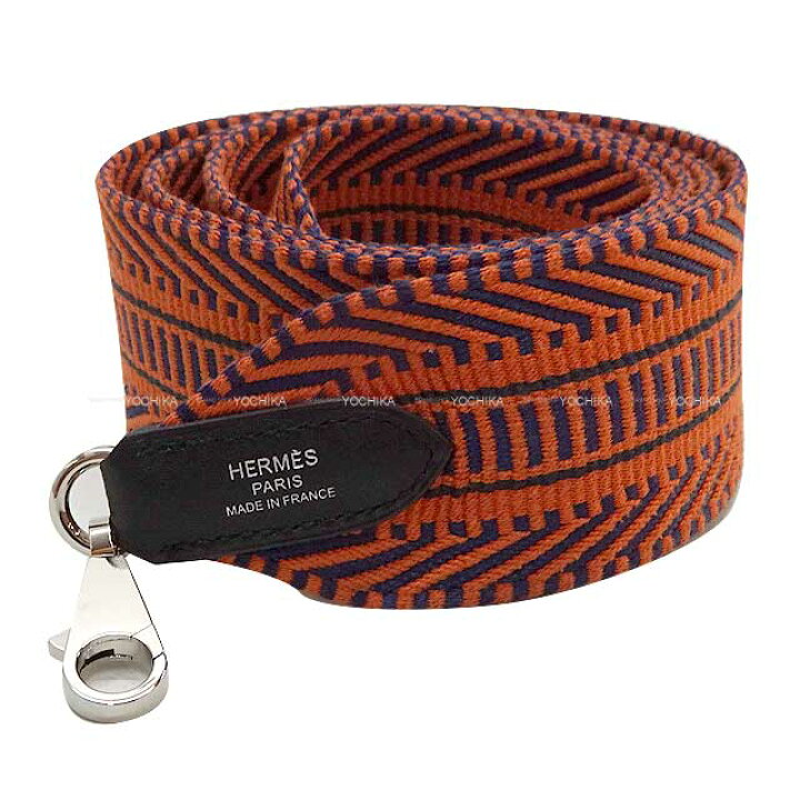 楽天市場】HERMES エルメス バンドリエール 50mm 105cm サングル 