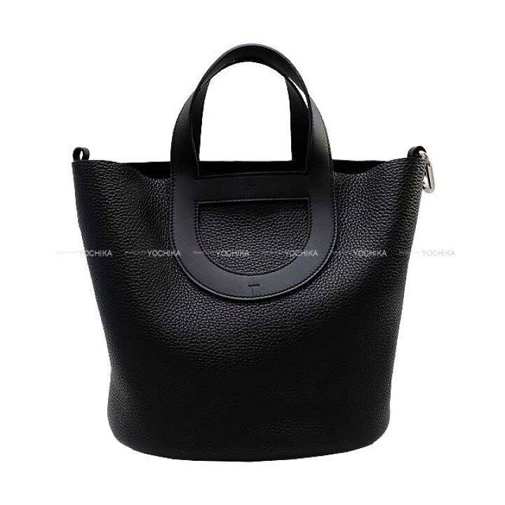 楽天市場】HERMES エルメス インザループ23 黒 (ブラック) トリヨン 