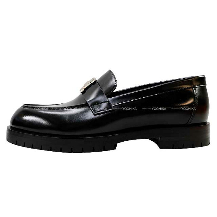 楽天市場】HERMES エルメス モカシン フォーブル #36 1/2 黒 (ブラック 