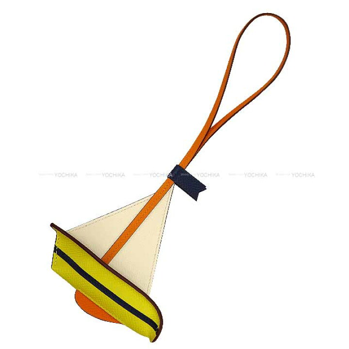 楽天市場】HERMES エルメス セイル24 ヨット ナタ/ライム/ブルー 