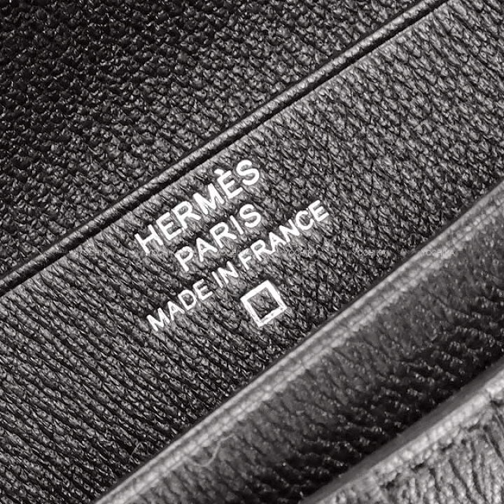 楽天市場】HERMES エルメス ベアンコンパクト ソーブラック 
