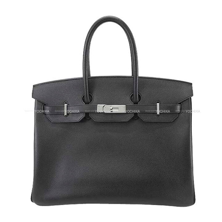 楽天市場】HERMES エルメス バーキン35 黒 (ブラック) エプソン 