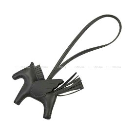 HERMES エルメス ロデオ ペガサス PM ソーアルドワーズ アルドワーズ アニョーミロ(ラム) バッグチャーム W刻印 新品(HERMES Rodeo Pegasus PM So Ardoise Ardoise Agneau Milo bag charm[BRAND NEW][Authentic])