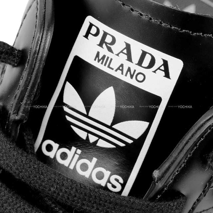 楽天市場】PRADA プラダ adidas アディダス スーパースター コラボ 黒 