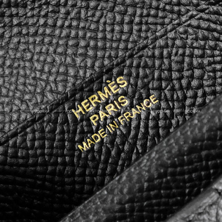 楽天市場】HERMES エルメス ベアンコンパクト 黒 (ブラック) エプソン 