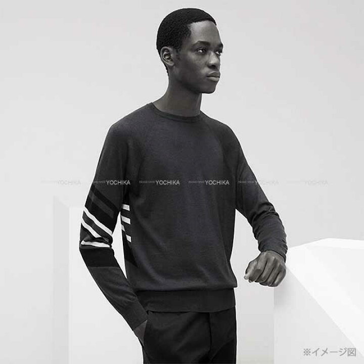 楽天市場】2021 春夏 HERMES エルメス メンズ ラウンドネック H en 
