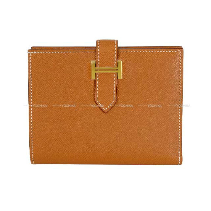 楽天市場】HERMES エルメス ベアンコンパクト ゴールド ヴォーマダム 