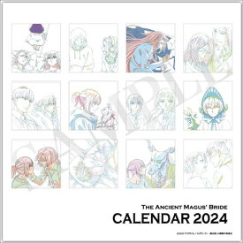 【おまけCL付】卓上 TVアニメ『魔法使いの嫁SEASON2』 2024年カレンダー 24CL-0055