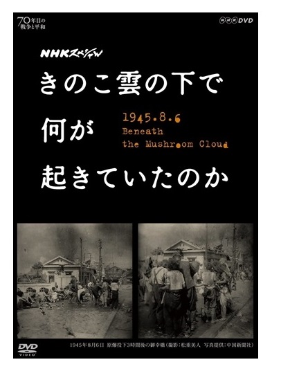 原爆が投下された時の広島の状況を映し出すドキュメンタリー NHKスペシャル きのこ雲の下で何が起きていたのか DVD 好評受付中 激安 NSDS-21594-NHK