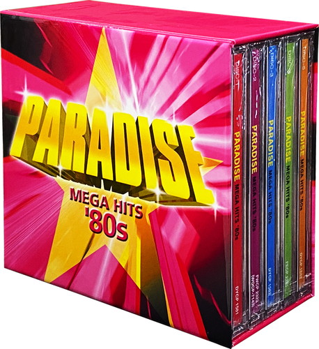 新品 (おまけ付)PARADISE MEGA HITS‘80s（改訂版）洋楽メガヒッツ パラダイスメガヒッツ メガヒット 80年代洋楽ベスト90曲/  (5枚組CD) DYCS-1238 | ヨコレコ　楽天市場店