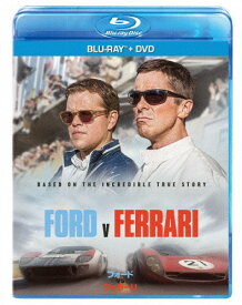 【おまけCL付】新品 フォードvsフェラーリ / マット・デイモン、クリスチャン・ベール、ジョン・バーンサル(Blu-ray+DVD) VWBS7006
