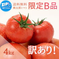【秋作予約受付中 / 2026年11月～12月順次発送】＼訳あり桃太郎トマト 約4kg B品／ 味はA品と一切変わり…