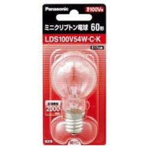 ミニクリプトン電球 LDS100V54W・C・K