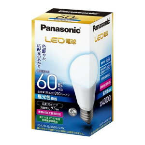 y12/4 20:00~12/11 01:59 |Cg5{zi󂠂/OF򂹗Ljpi\jbN LEDd a26mm d60W` F(7.3W) ʓdELz^Cv `Ή LDA7DGK60ESW