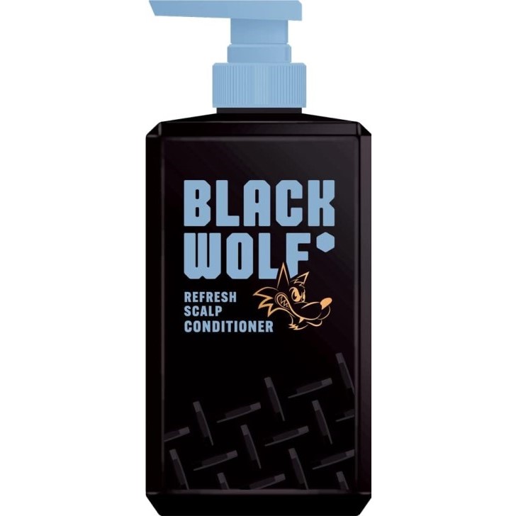 BLACK WOLF(ブラックウルフ) リフレッシュ スカルプコンディショナー380mL 黒髪に根元から爽やかな清潔感 髪と頭皮に潤い フレッシュシトラスの香り