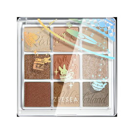 【11/15 00:00~23:59 ポイント5倍】●ズーシー(ZEESEA) 9色アイシャドウパレット 11 キャラメルマロン キャラメルクリ アイシャドウ 10g