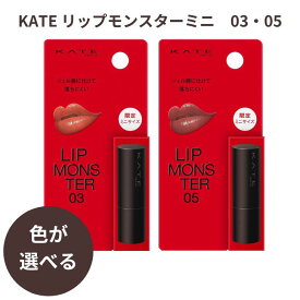 【2/4 20:00~2/10 23:59 ポイント5倍】KATE(ケイト)リップモンスター ミニ【05 ダークフィグ】【03 陽炎】