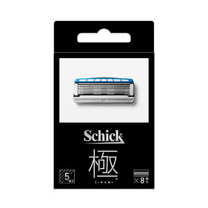【10/30 00:00~23:59 ポイント5倍】シック Schick 極(キワミ)KIWAMI 5枚刃 替刃(8コ入)