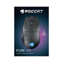 【7/13 10:00~7/15 23:59 ポイント5倍】●ROCCAT ゲーミングマウス PURE AIR 超軽量54g ワイヤレス ブラック/黒 2.4GH…
